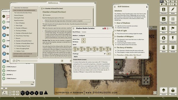 Скриншот из Fantasy Grounds - Tomb of the Kirin-Born Prince