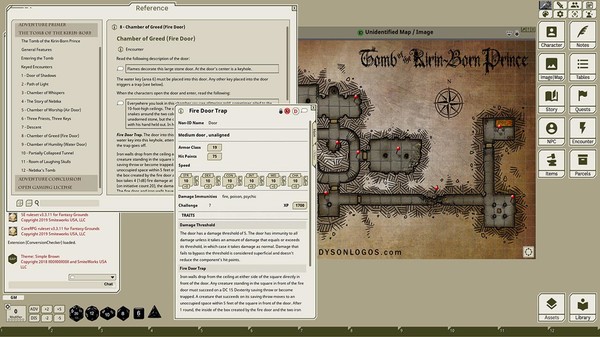 Скриншот из Fantasy Grounds - Tomb of the Kirin-Born Prince