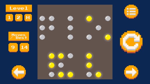 Скриншот из On Pixels: A lights out game