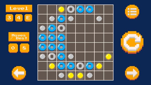 Скриншот из On Pixels: A lights out game