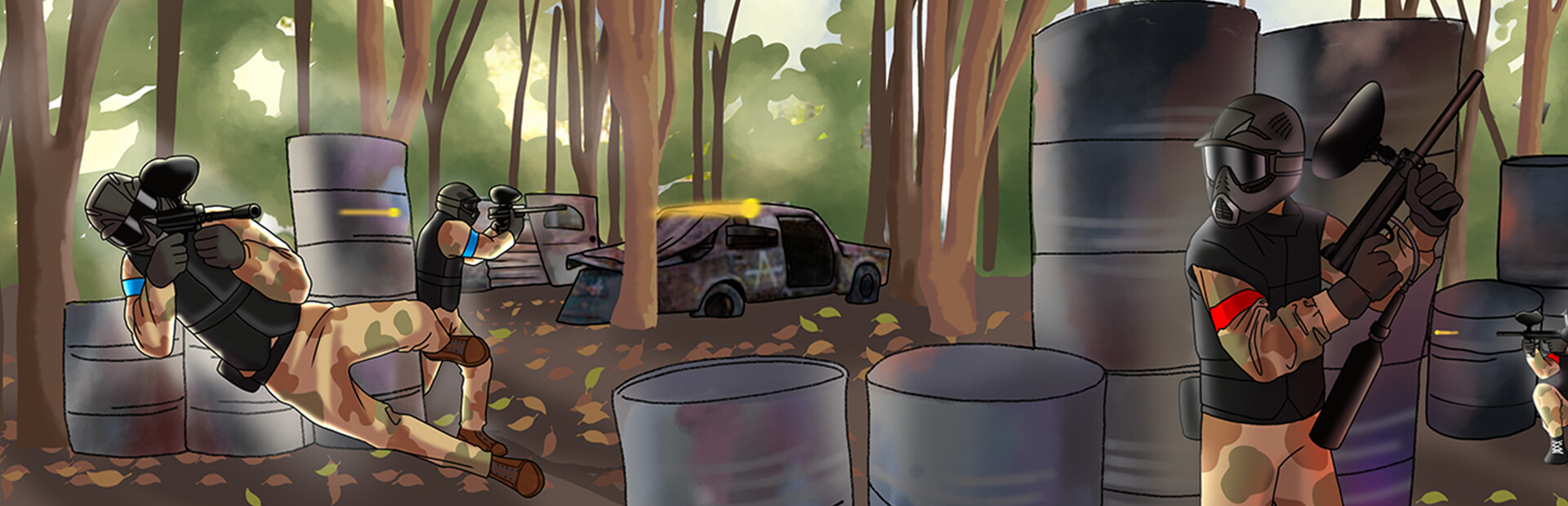 Paintball with Friends