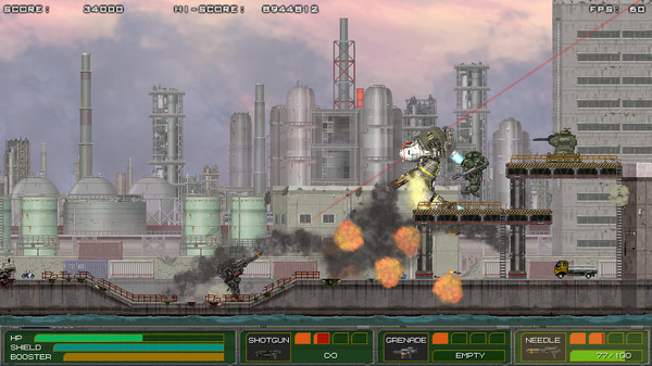 MECHBLAZE game for windows Pc 1