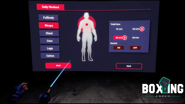 Скриншот из Boxing Coach