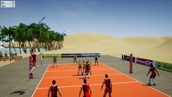 Lactea Volleyball game for windows Pc 1
