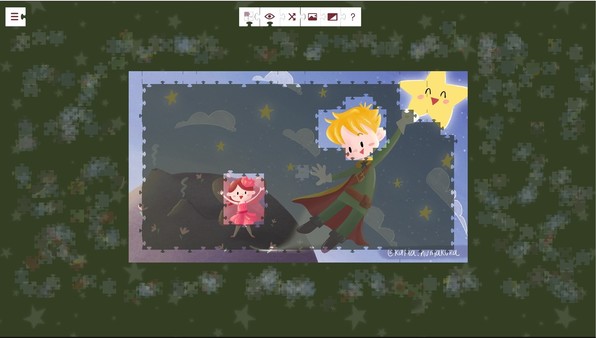 скриншот The Little Prince - a jigsaw puzzle tale 5