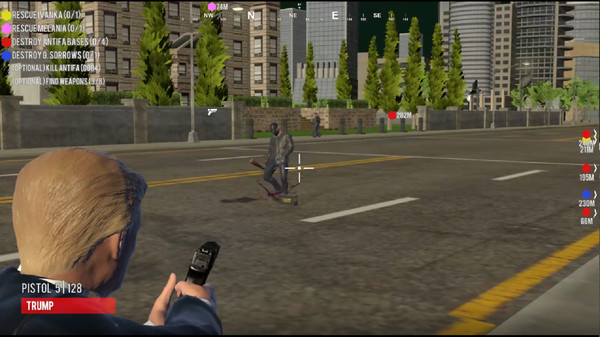 Скриншот из Trump 2020 Simulator