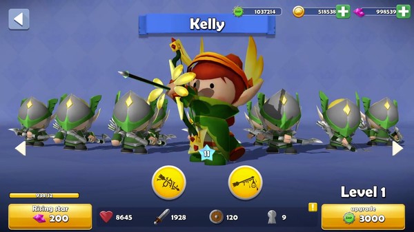 Скриншот из Mini Warriors: Brawler Army