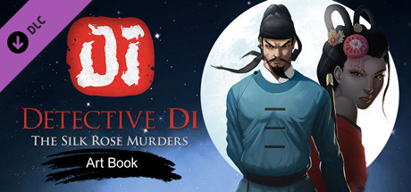 Detective Di: The Silk Rose Murders - Art Book cover art