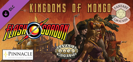 Fantasy Grounds - Flash Gordon Kingdoms of Mongo cover art
