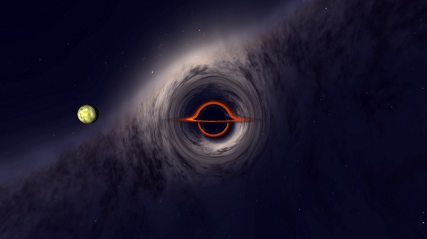 Скриншот из Black Hole Simulator