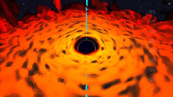 Скриншот из Black Hole Simulator