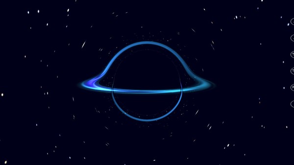 Скриншот из Black Hole Simulator