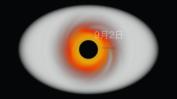 Скриншот из Black Hole Simulator