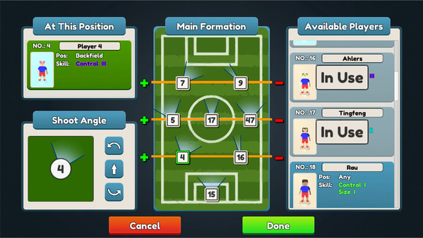 Скриншот из Table Soccer Club