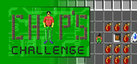 Chip's Challenge (DOS) cover art