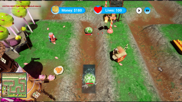 Food War TD game for windows Pc 1