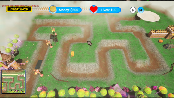 Food War TD game for Linux 1