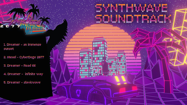 Скриншот из Cyber-doge 2077: Meme runner Soundtrack Скриншот из Cyber-doge 2077: Meme runner Soundtrack