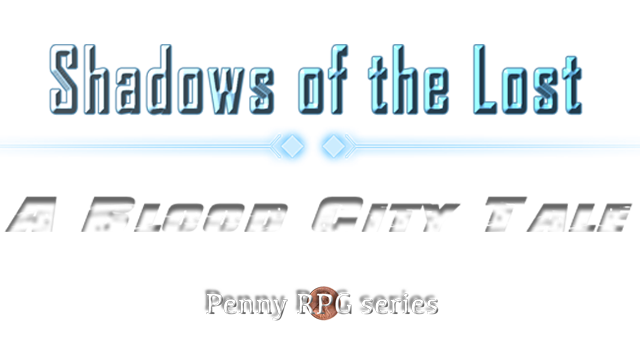 Penny RPG: Shadows of the Lost - A Blood City Tale Logo