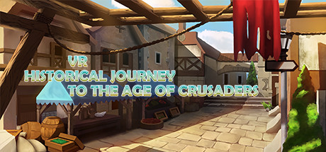 VR historical journey to the age of Crusaders: Medieval Jerusalem, Saracen Cities, Arabic Culture, East Land cover art