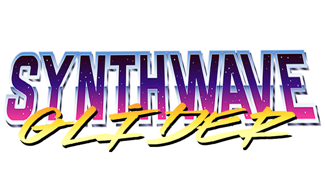 Synthwave Glider Logo