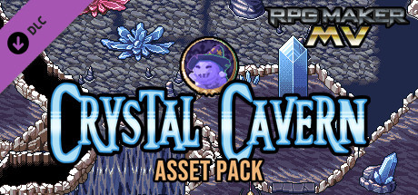RPG Maker MV - Crystal Cavern Asset Pack cover art
