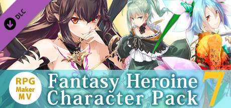 RPG Maker MV - Fantasy Heroine Character Pack 7 cover art