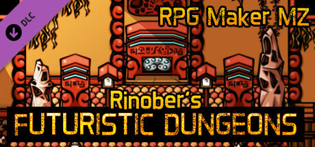 RPG Maker MZ - Futuristic Dungeons cover art