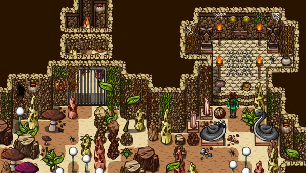 Скриншот из RPG Maker MZ - Futuristic Dungeons