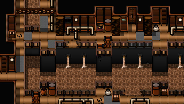 Скриншот из RPG Maker MZ - Futuristic Dungeons
