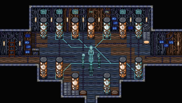 Скриншот из RPG Maker MZ - Futuristic Dungeons