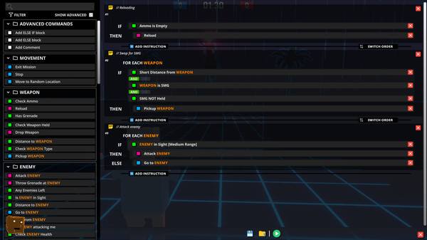 Скриншот из DumbBots: Hello World