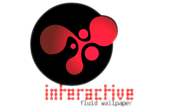 Interactive Fluid Wallpaper Logo