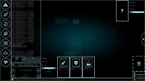Скриншот из Space Travel Idle
