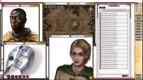 Скриншот из Fantasy Grounds - Pathfinder 2 RPG - Pathfinder Society Scenario #2-01: Citadel of Corruption
