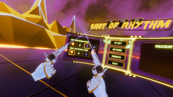 Shot of Rhythm game for Linux 1