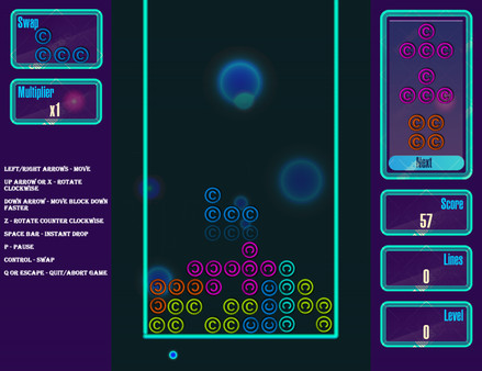 Tetwis game for Linux 1