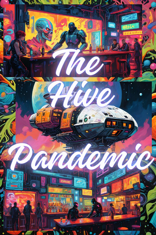 Steam portrait for The Hive Pandemic.