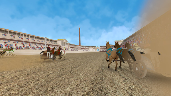Historical Games: Chariot Racing game for Linux 1