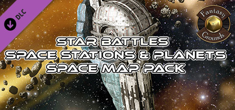 Fantasy Grounds - Star Battles: Space Stations and Planets Space Map Pack cover art