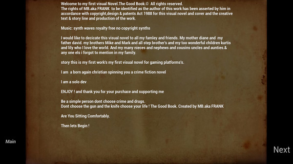 The Good Book VNfor windows and Linux 1