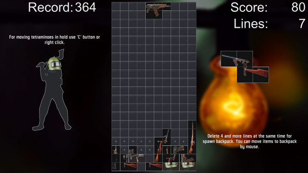 Escape from Tatris game for windows Pc 1