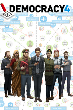 Democracy 4 poster image on Steam Backlog