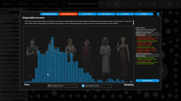 Скриншот из Democracy 4