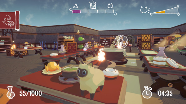 Скриншот из Curse That Magic Cat!