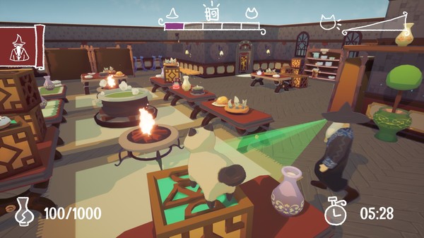 Скриншот из Curse That Magic Cat!