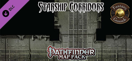 Fantasy Grounds - Pathfinder Map Pack: Starship Corridors