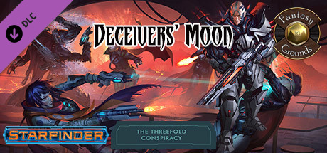 Fantasy Grounds - Starfinder RPG - The Threefold Conspiracy AP 3: Deceivers' Moon cover art