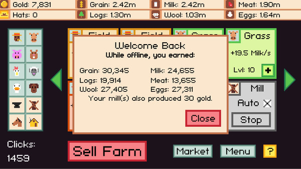 Critter Clicker game for windows Pc 1