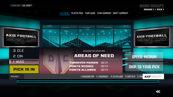 Скриншот из Axis Football 2020